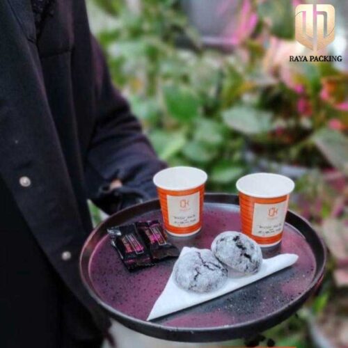 لیوان کاغذی تک جداره