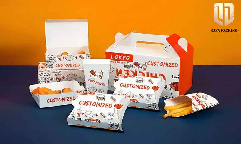 چاپ بسته بندی فست فود